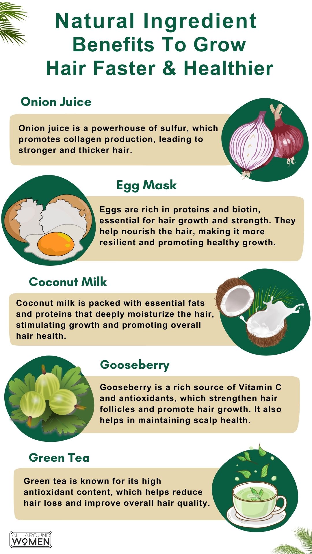 How To Grow Hair Faster And Healthier With Natural Ingredients