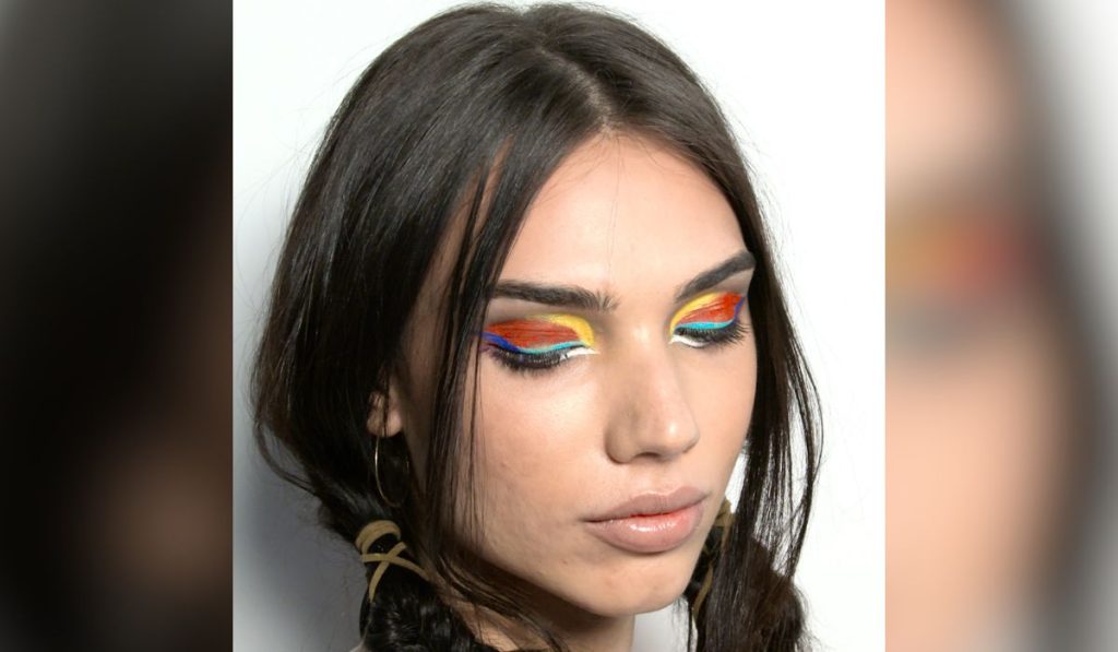 Abstract Eyeshadow Looks - Summer Eyeshadow Trends