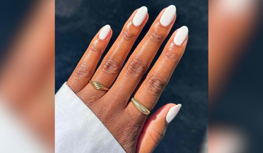 White nails