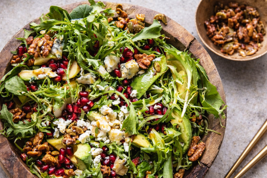 Arugula-Avocado-Pomegranate-Salad