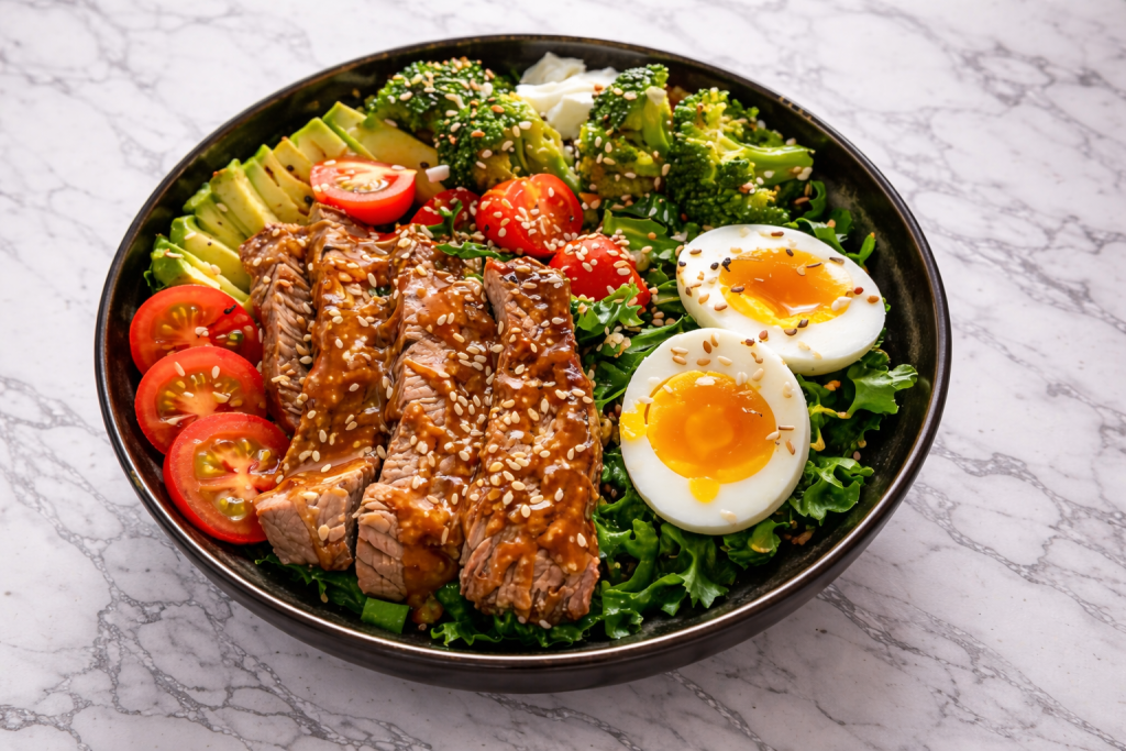 Teriyaki-Steak-Power-Bowl