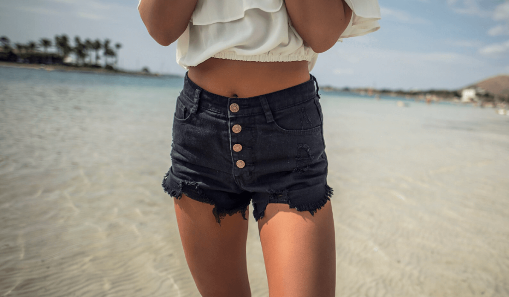 Tailored-Denim-Shorts
